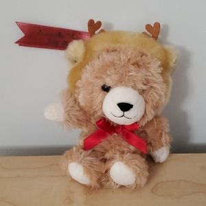 Samantha Thavasa rare Christmas Reindeer Bear bag